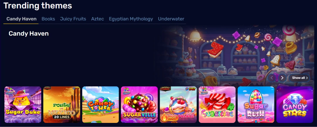 Admiralbet Casino Slots
